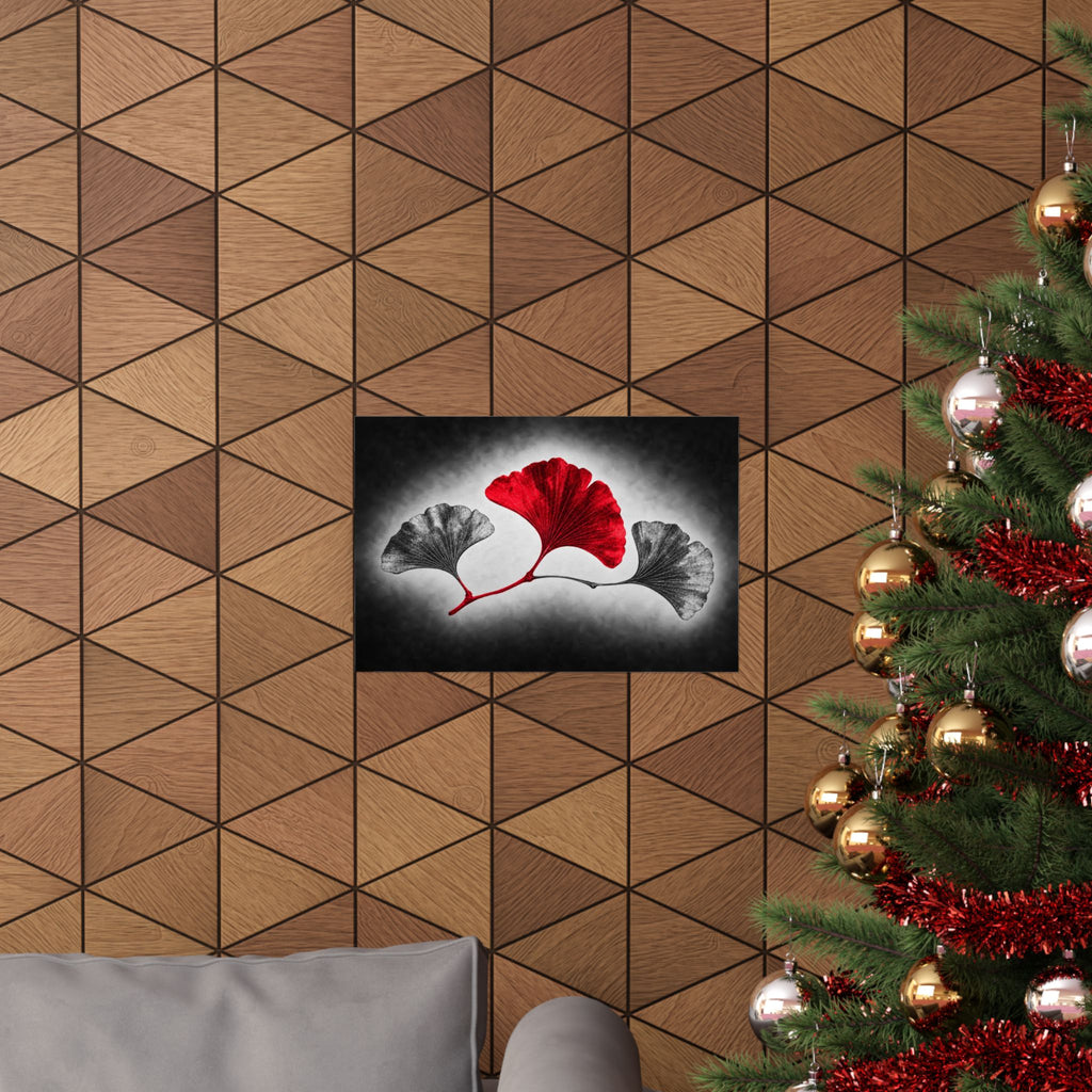 Ginkgo Interval - Doctor's Office Wall Art | Matte Poster (Landscape)