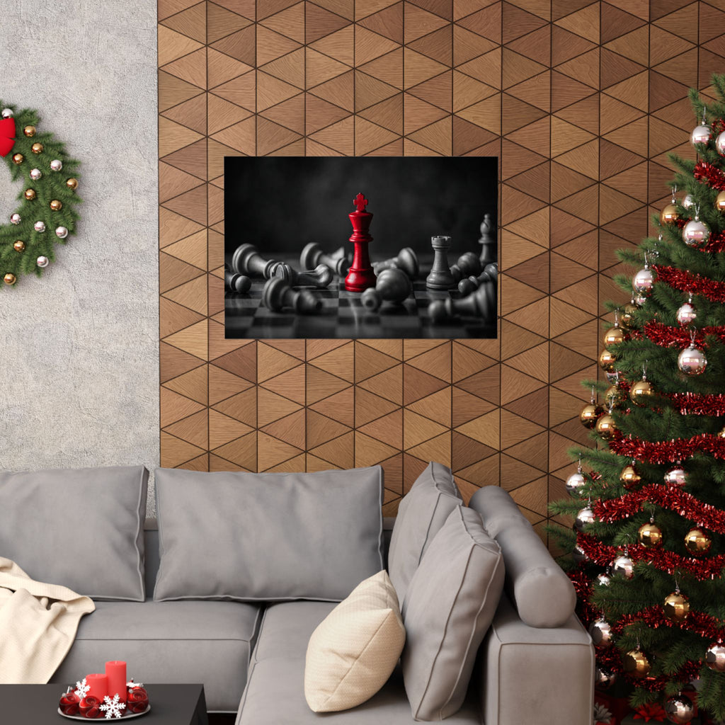 Last King Standing - Executive Office Wall Art | Matte Poster (Landscape)