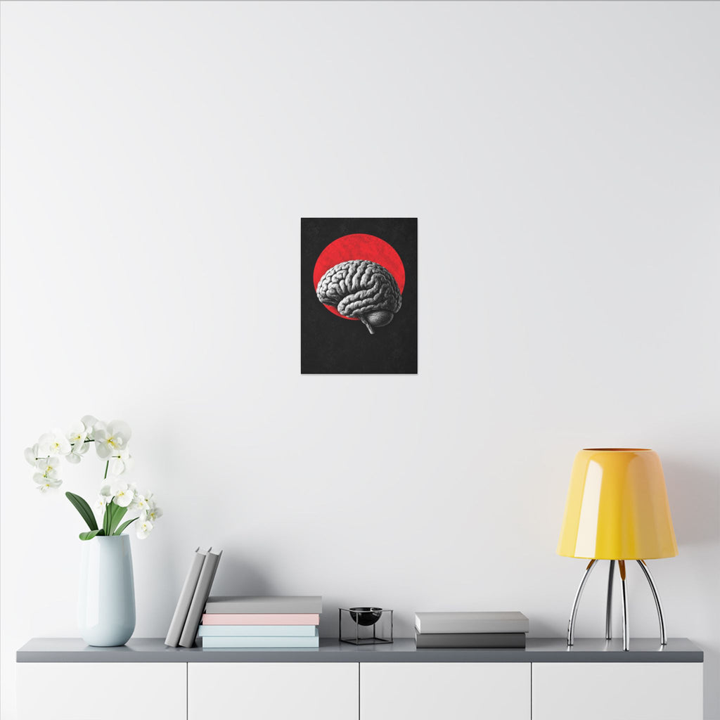 Cerebral Contour - Doctor's Office Wall Art | Canvas