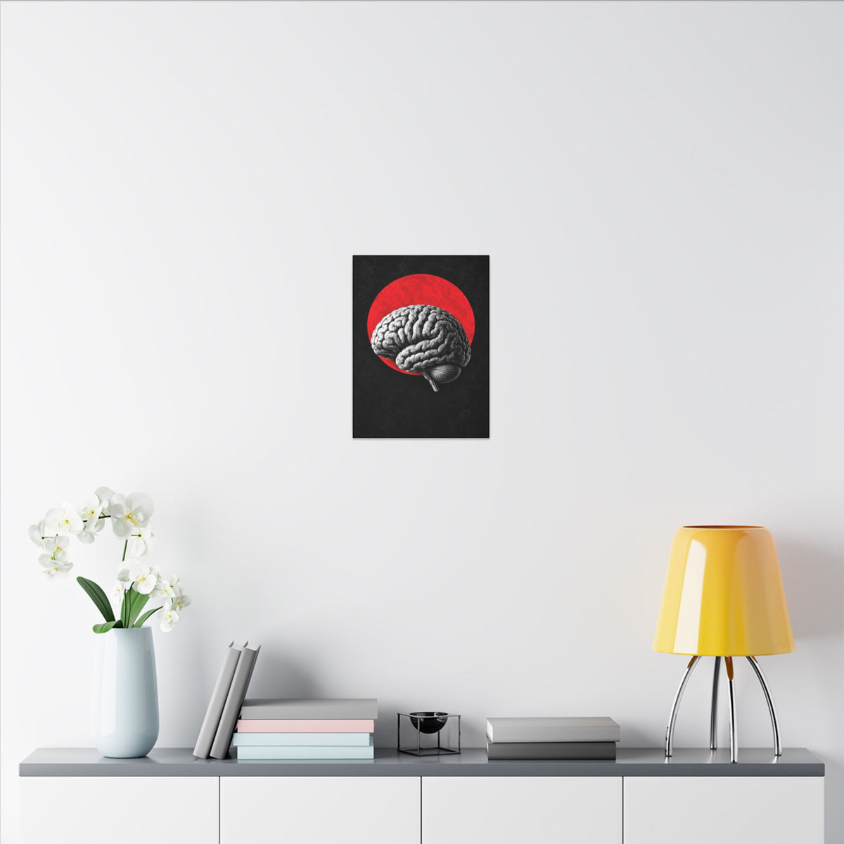 Cerebral Contour - Doctor's Office Wall Art | Canvas