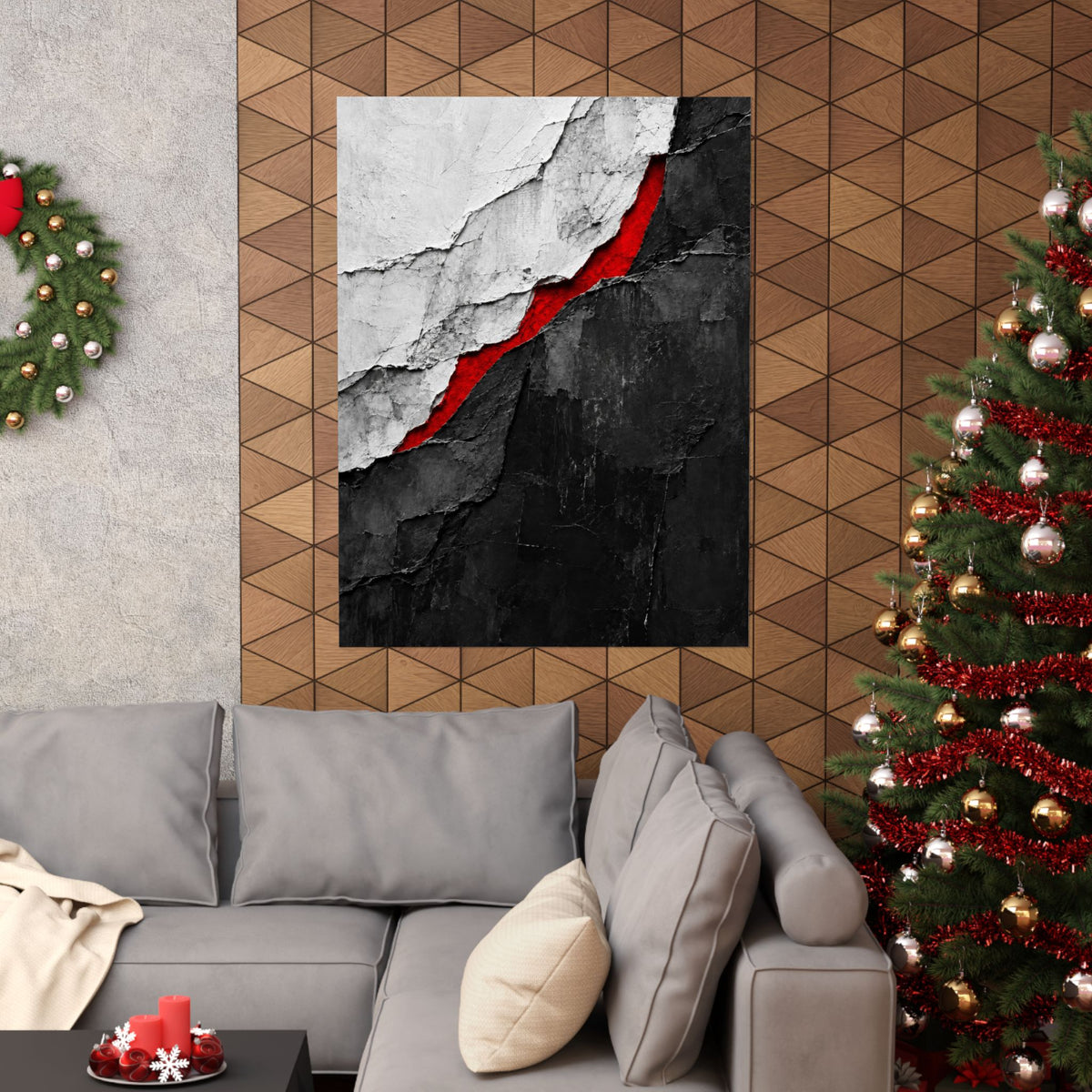 Strata of Silence - Professional Office Wall Art | Matte Poster