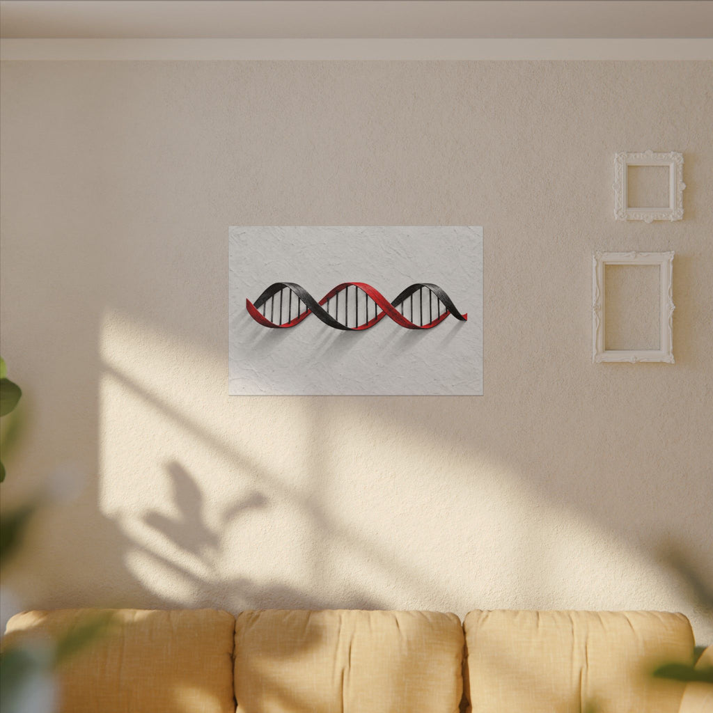Woven Code - Doctor's Office Wall Art | Canvas (Landscape)