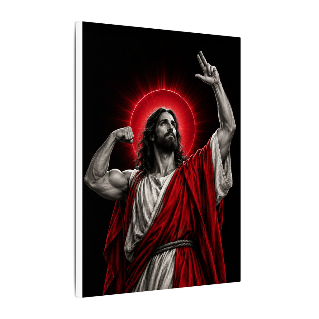 Faith and Iron - Gym Wall Art | Canvas