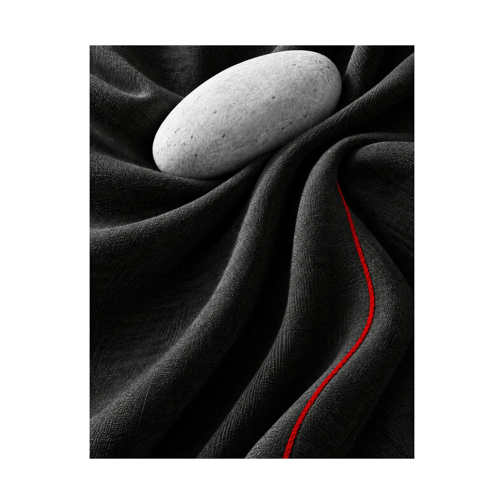 Weighted Drape - Professional Office Wall Art | Matte Poster
