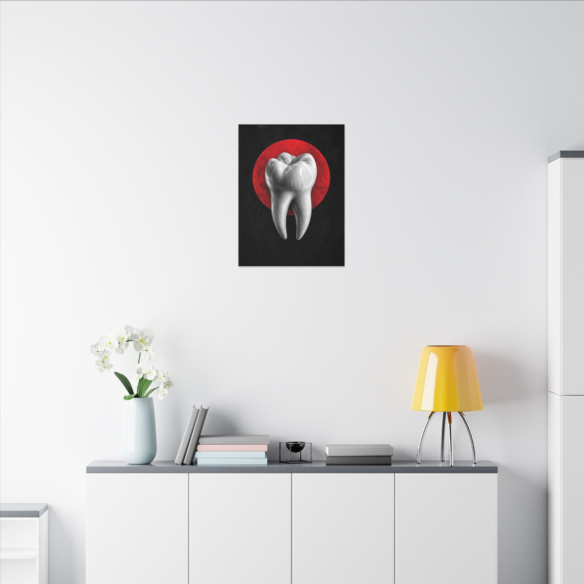 Enamel Study - Doctor's Office Wall Art | Canvas