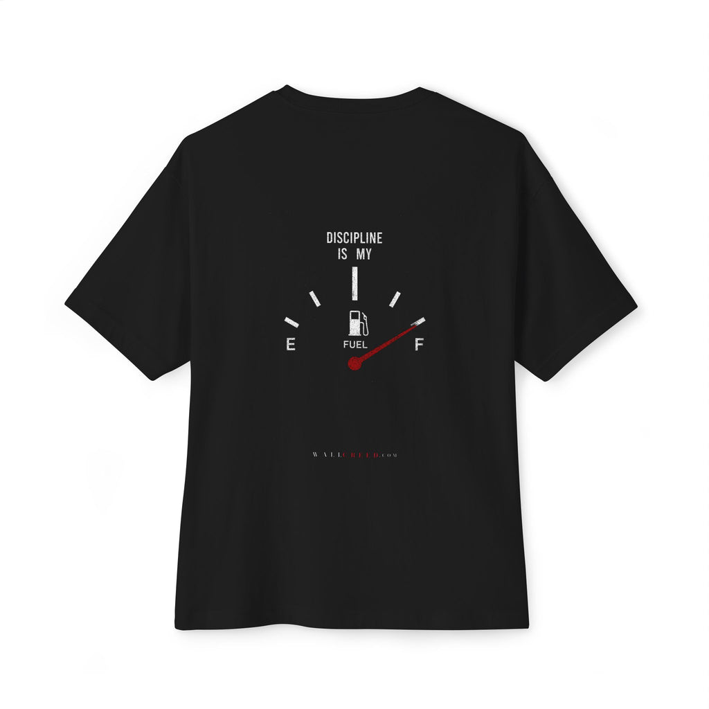 Discipline Is My Fuel | Heavyweight Tee (Front + Back)