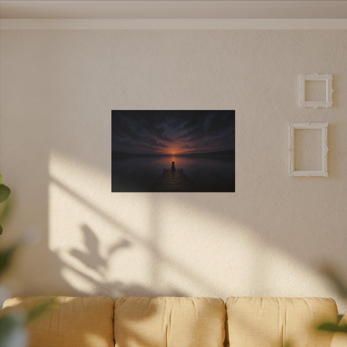 The Wait - Bedroom Wall Art | Canvas (Landscape)