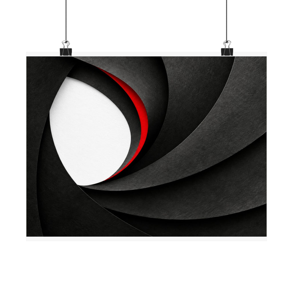 Quiet Aperture - Professional Office Wall Art | Matte Poster (Landscape)