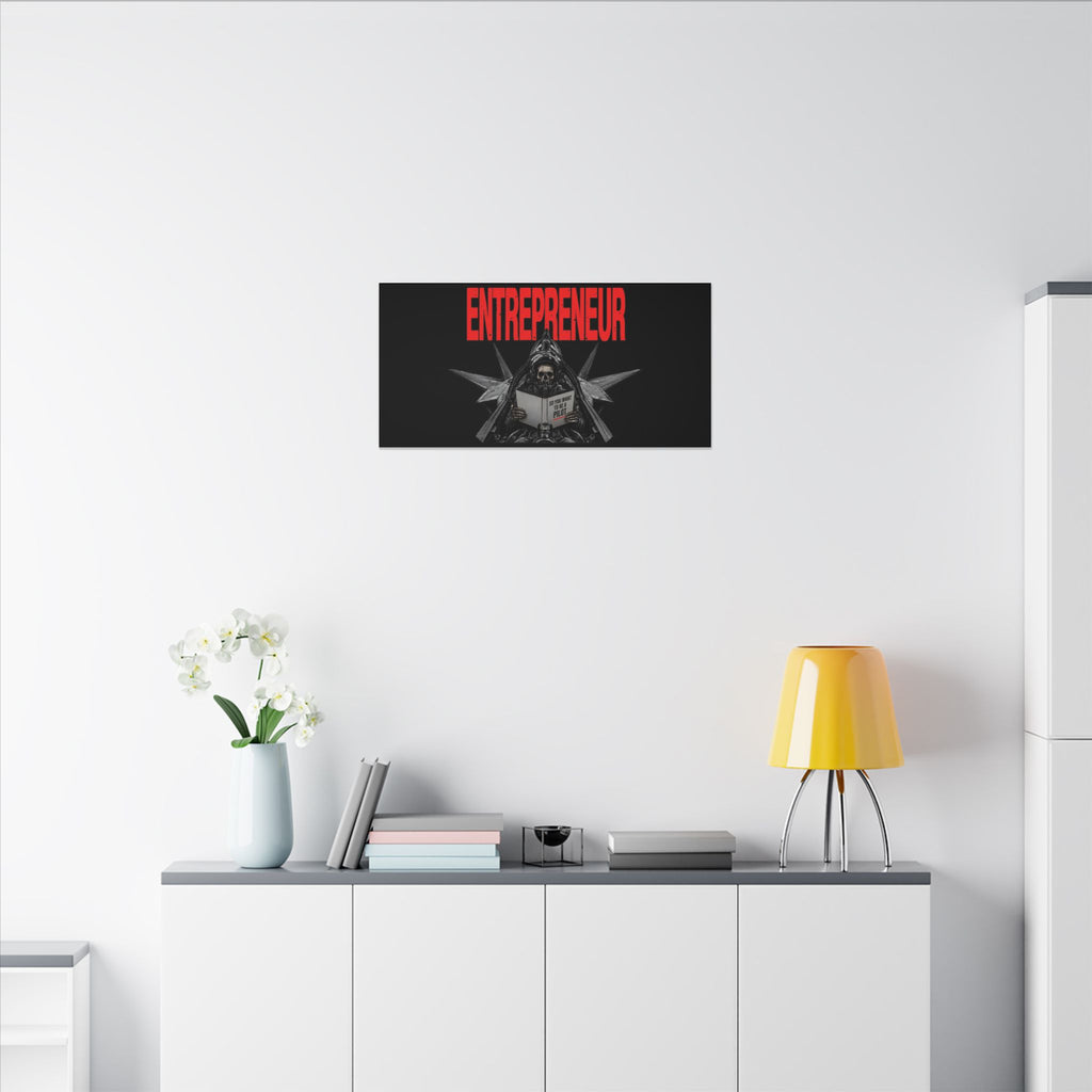 Entrepreneur - Skeleton Wall Art | Canvas (Panoramic)