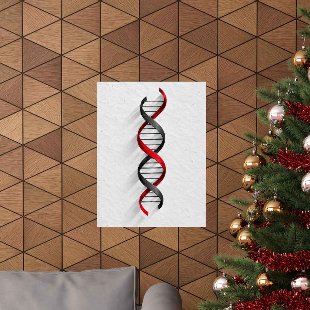 Woven Code - Doctor's Office Wall Art | Matte Poster