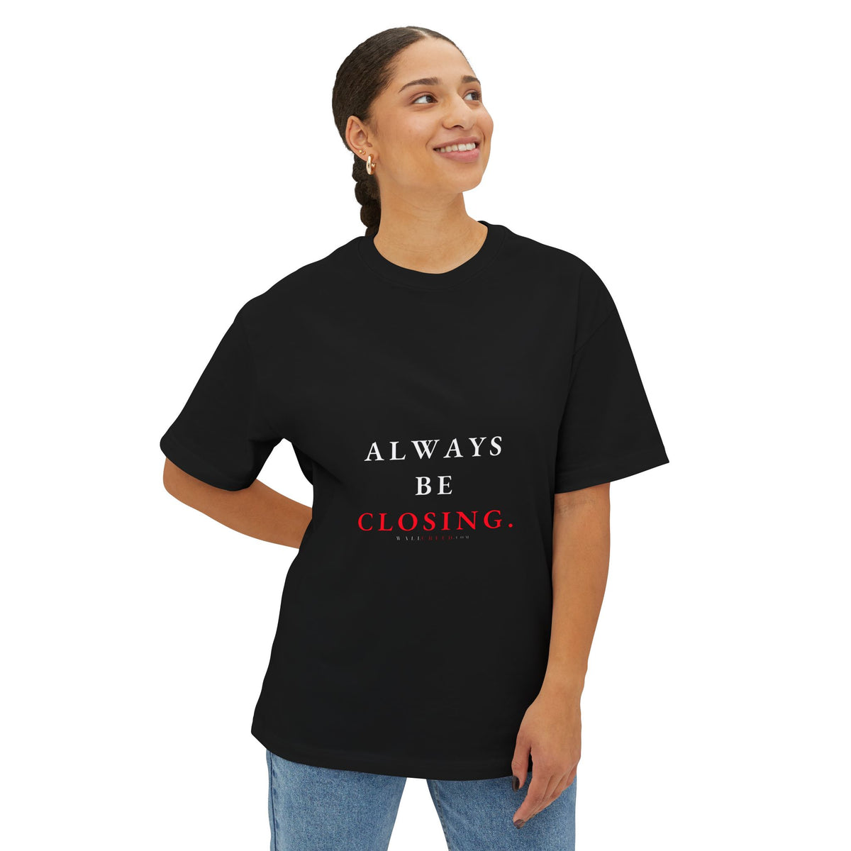 Always Be Closing | Heavyweight Tee (Front + Back)