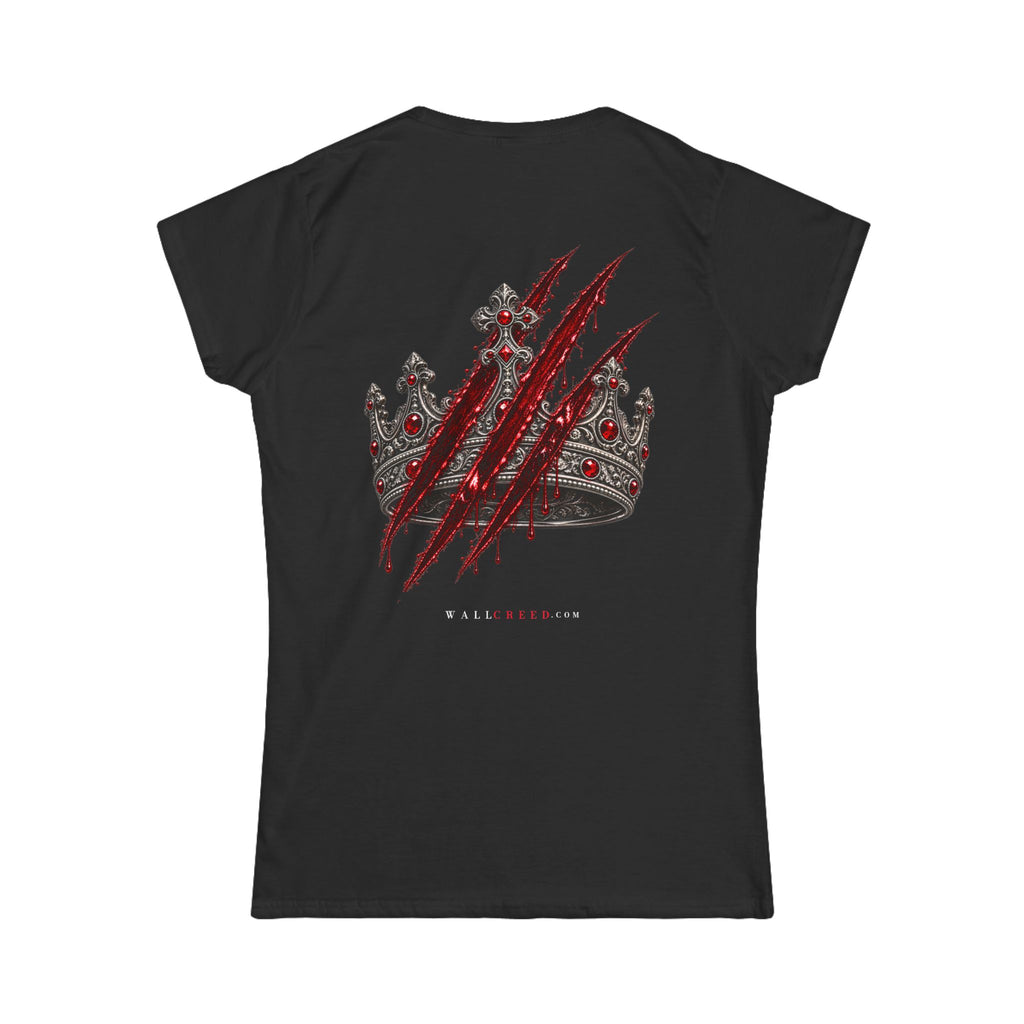 Uneasy Crown | Women's Tee (Back Print)