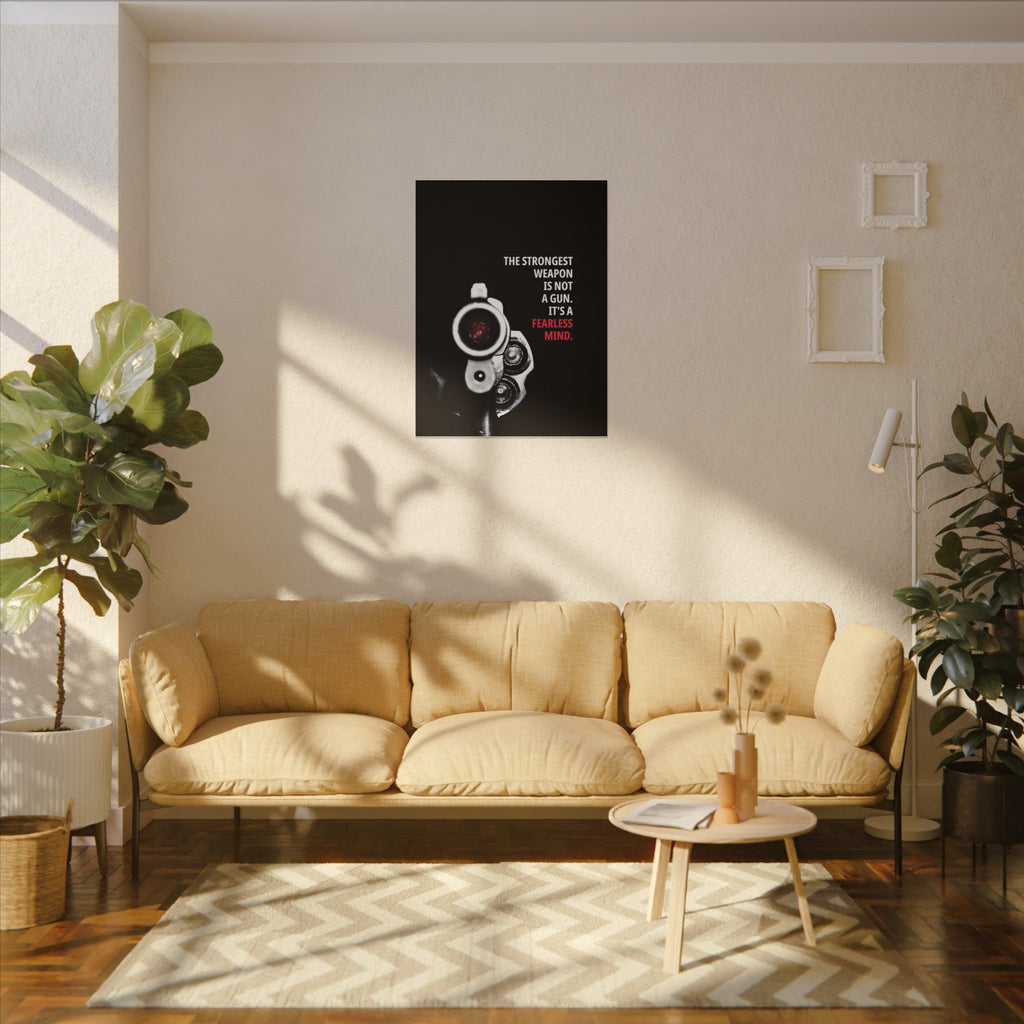 A Fearless Mind - Mindset Wall Art | Canvas