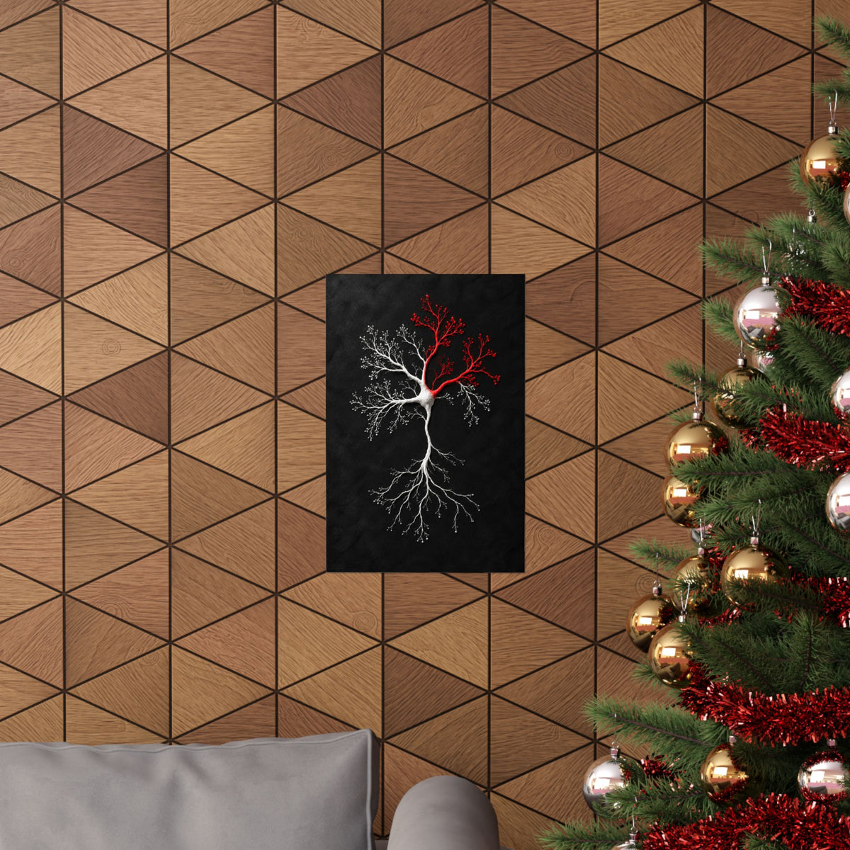 Neuronal Arbor - Doctor's Office Wall Art | Matte Poster