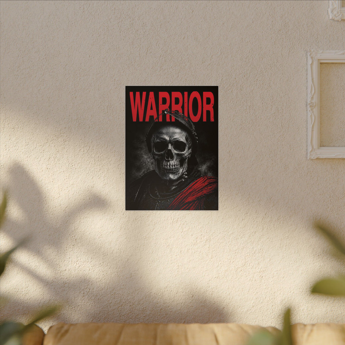 Warrior - Skull Painting | Canvas