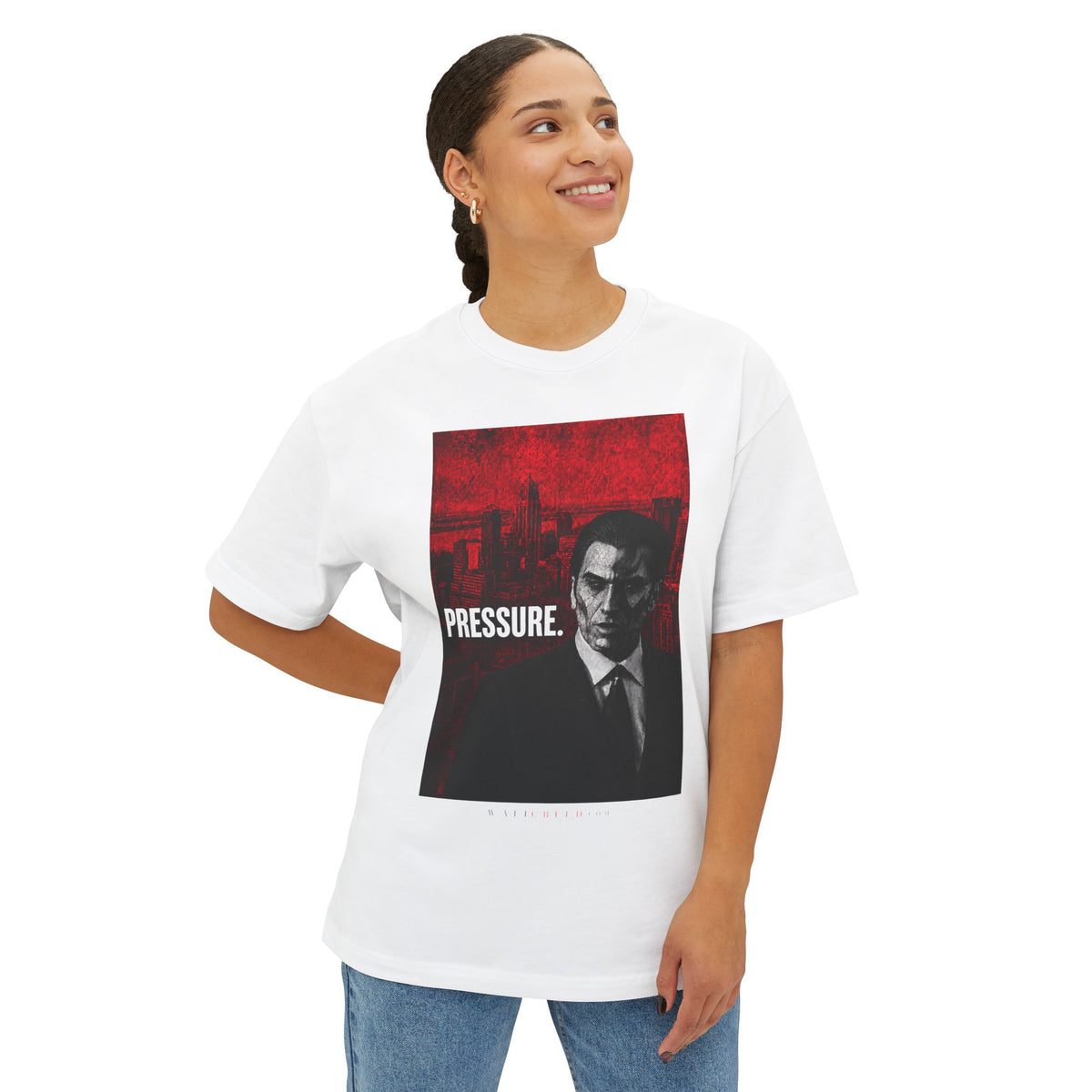Pressure | Heavyweight Tee (Front + Back)