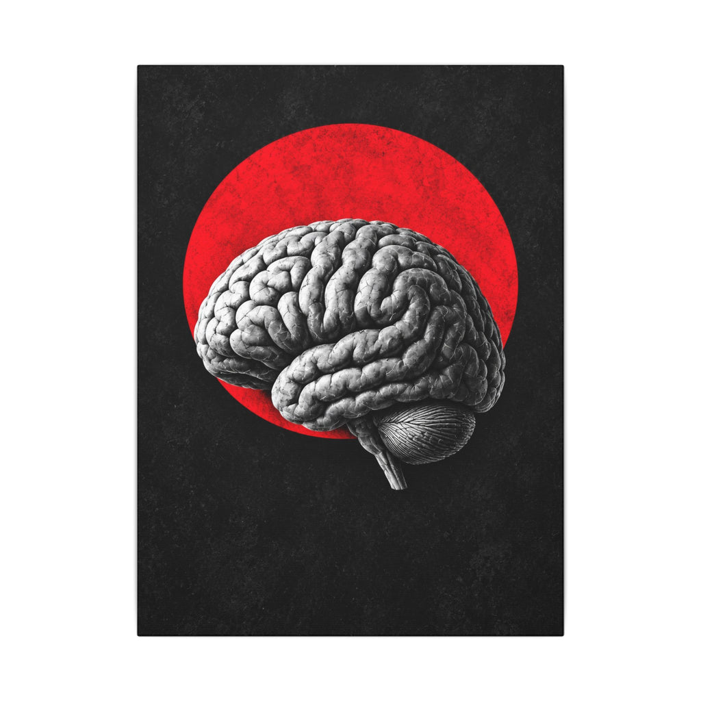 Cerebral Contour - Doctor's Office Wall Art | Canvas