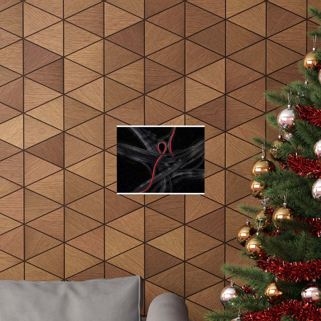 The Route - Car Wall Art | Matte Poster (Landscape)