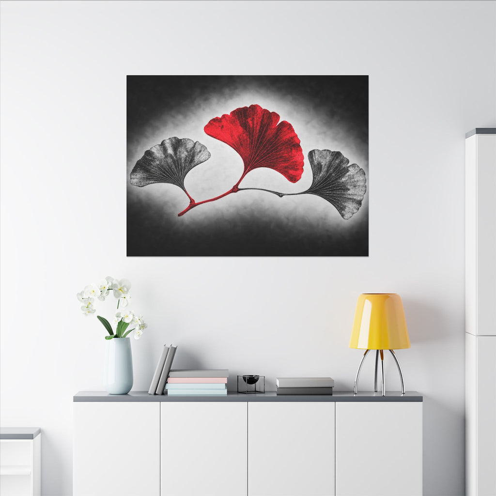 Ginkgo Interval - Doctor's Office Wall Art | Canvas (Landscape)