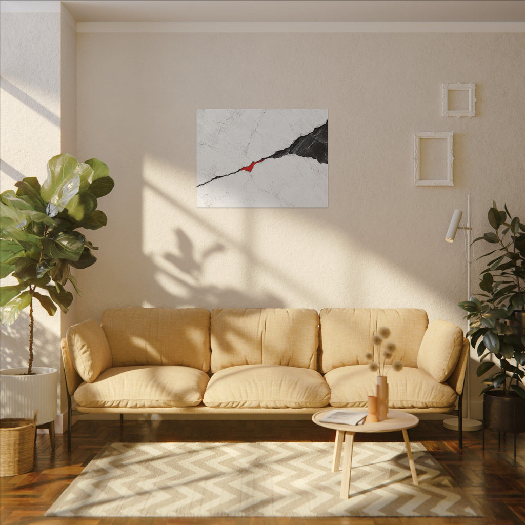 Porcelain Fault - Professional Office Wall Art | Canvas (Landscape)