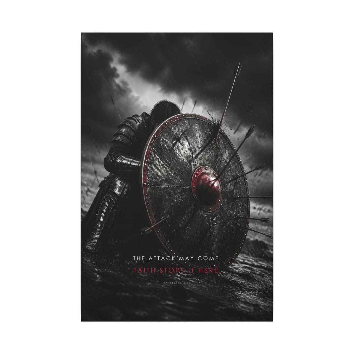 Shield of Faith - Armor of God Wall Art | Canvas