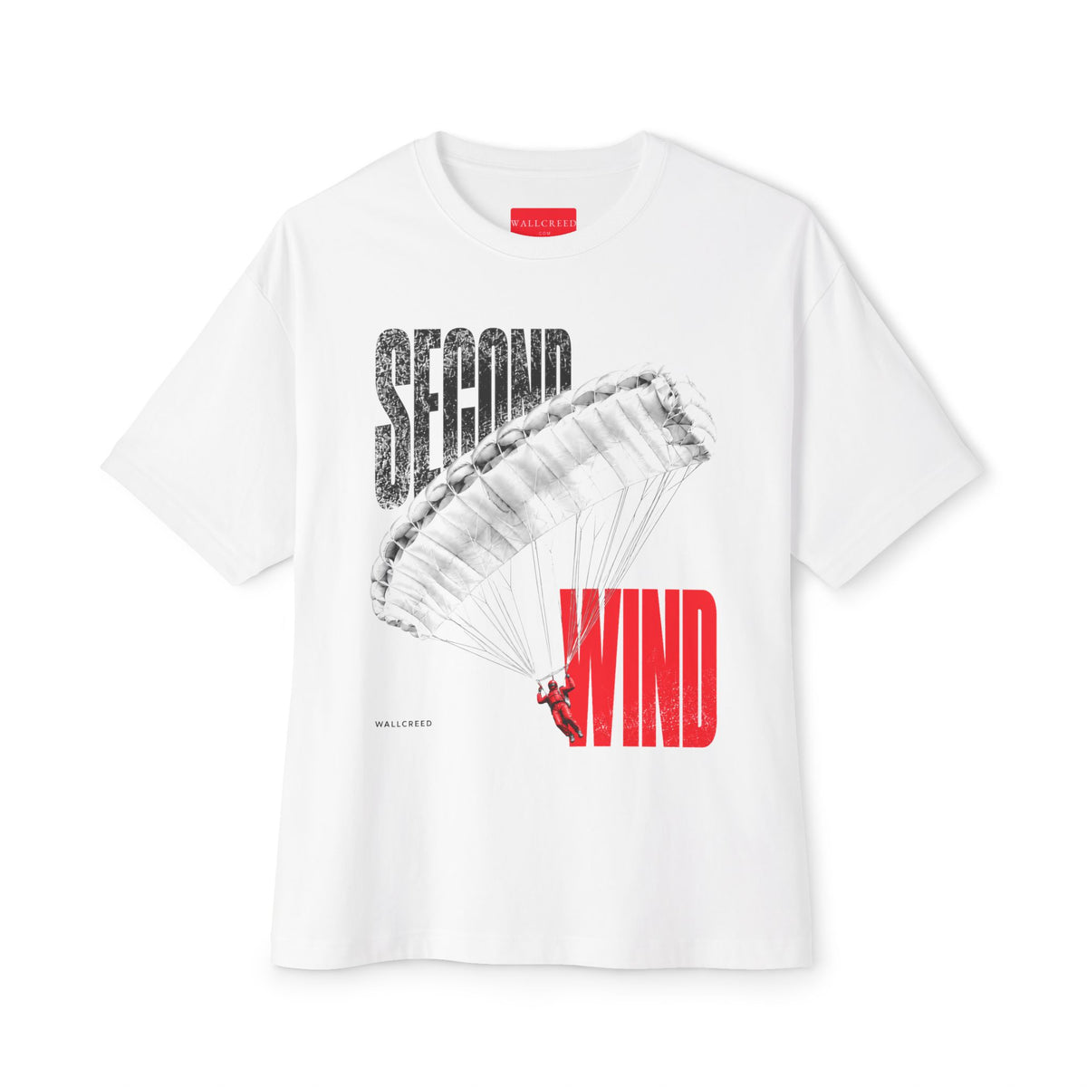 Second Wind | Heavyweight Tee (Front + Back)