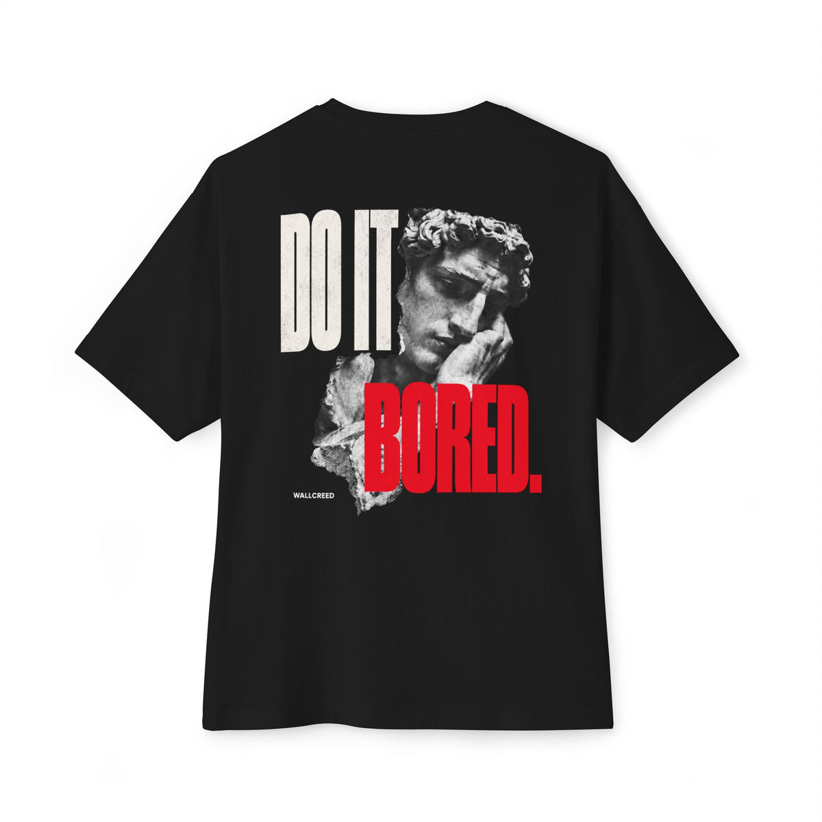 Bored Stiff | Heavyweight Tee (Front + Back)