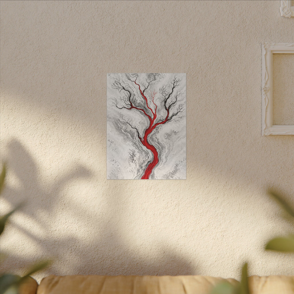 Estuary Lines - Doctor's Office Wall Art | Canvas