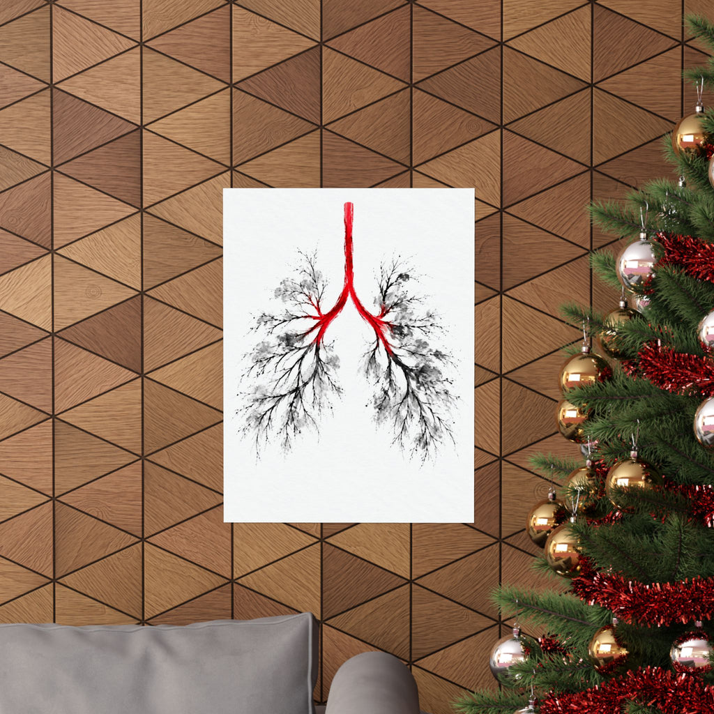 Breath Architecture - Doctor's Office Wall Art | Matte Poster