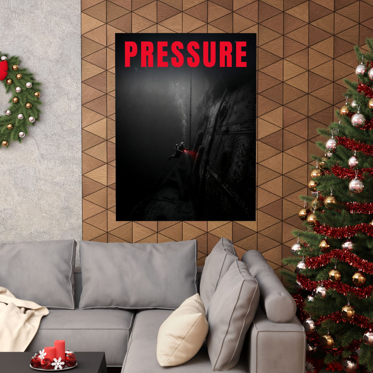 Control the Pressure - Gym Wall Art | Matte Poster