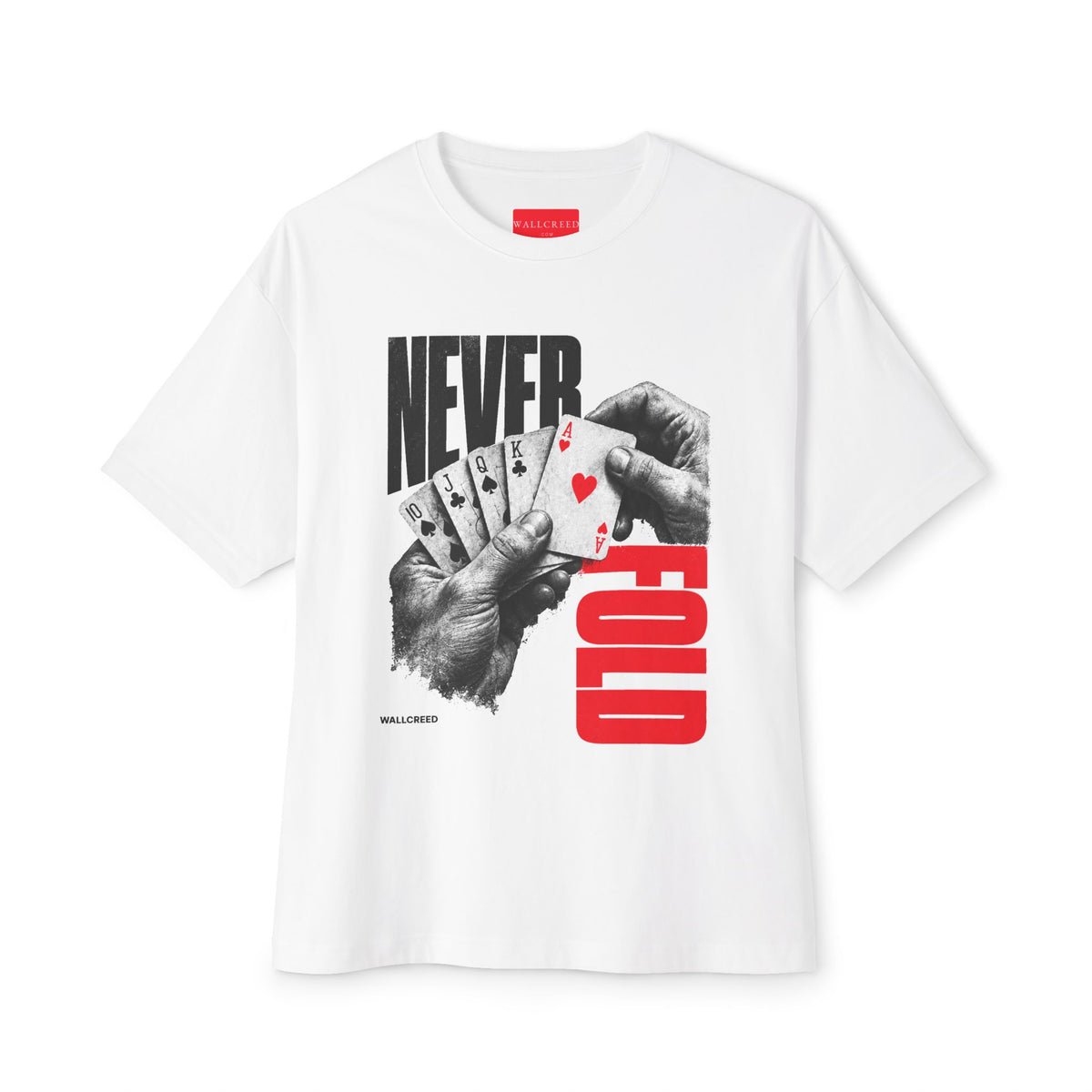 Never Fold | Heavyweight Tee