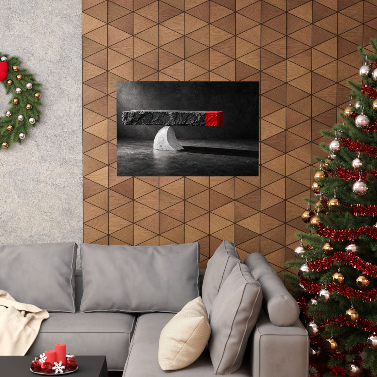 Counterpoise - Professional Office Wall Art | Matte Poster (Landscape)