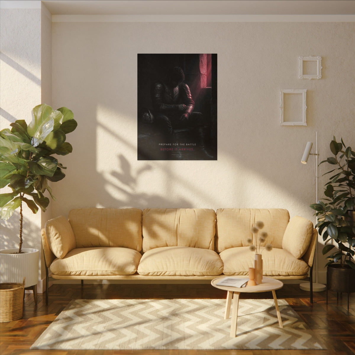 Before the Battle - Armor of God Wall Art | Canvas