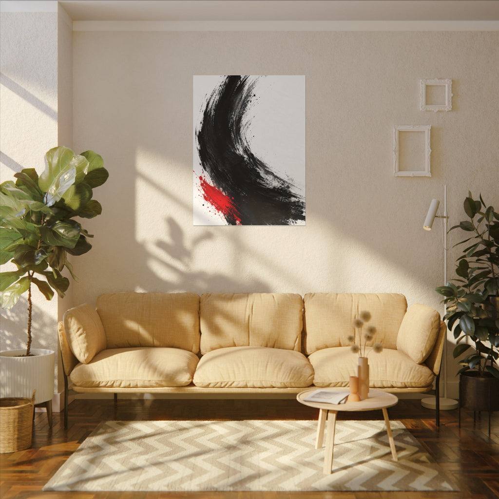Measured Current - Professional Office Wall Art | Canvas