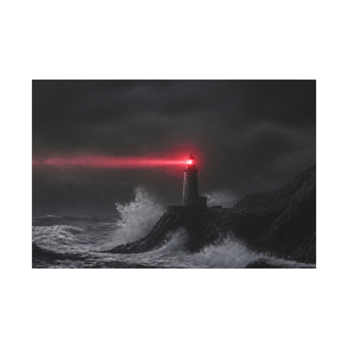 The Light Holds - Bedroom Canvas Art | Canvas (Landscape)