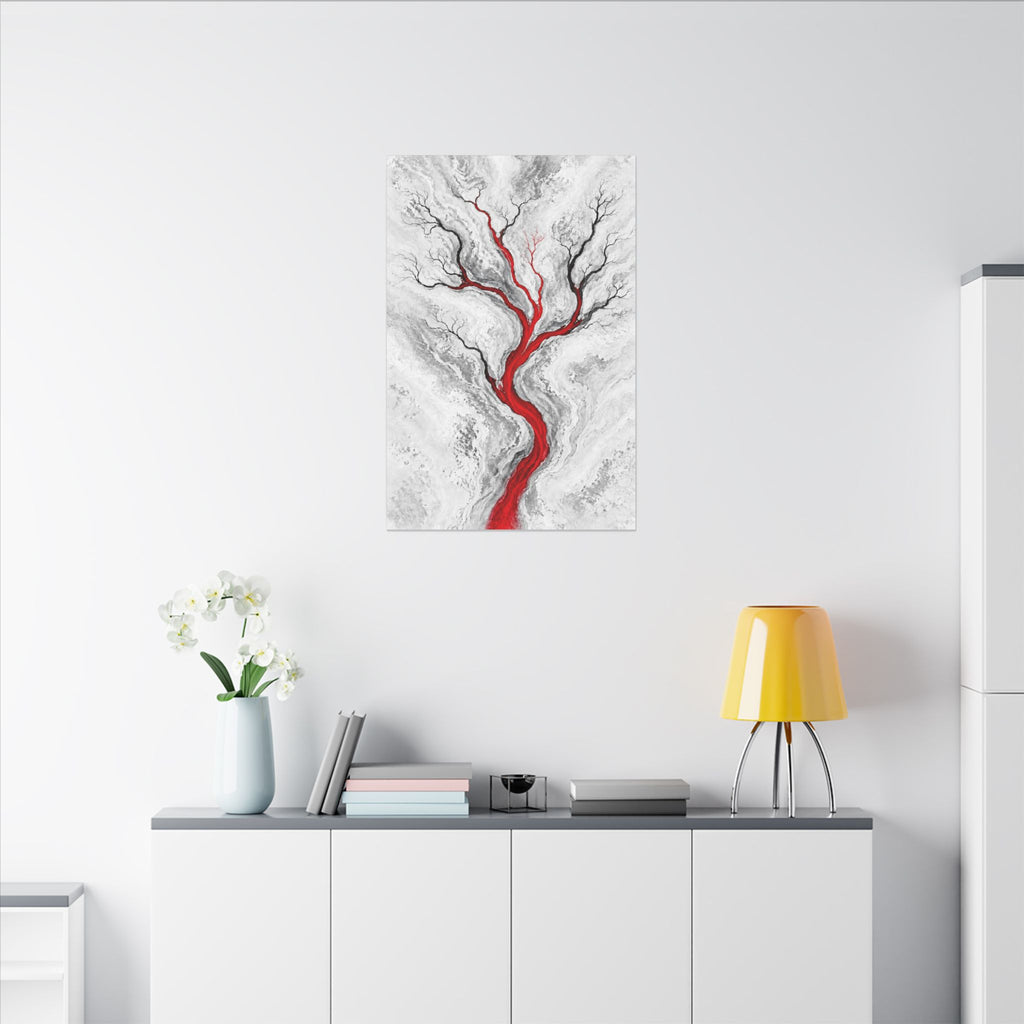 Estuary Lines - Doctor's Office Wall Art | Canvas
