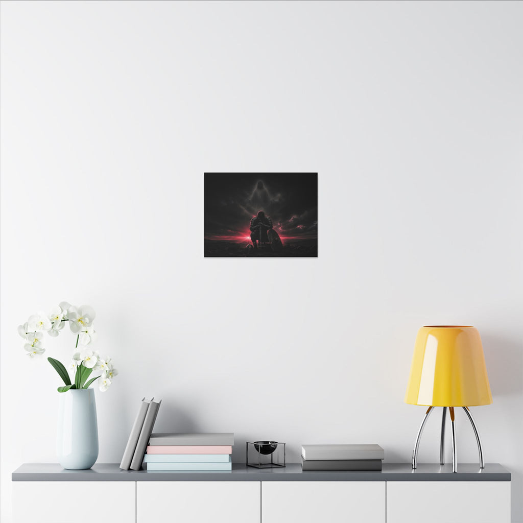 Pray, Then Stand - Armor of God Wall Art | Canvas (Landscape)