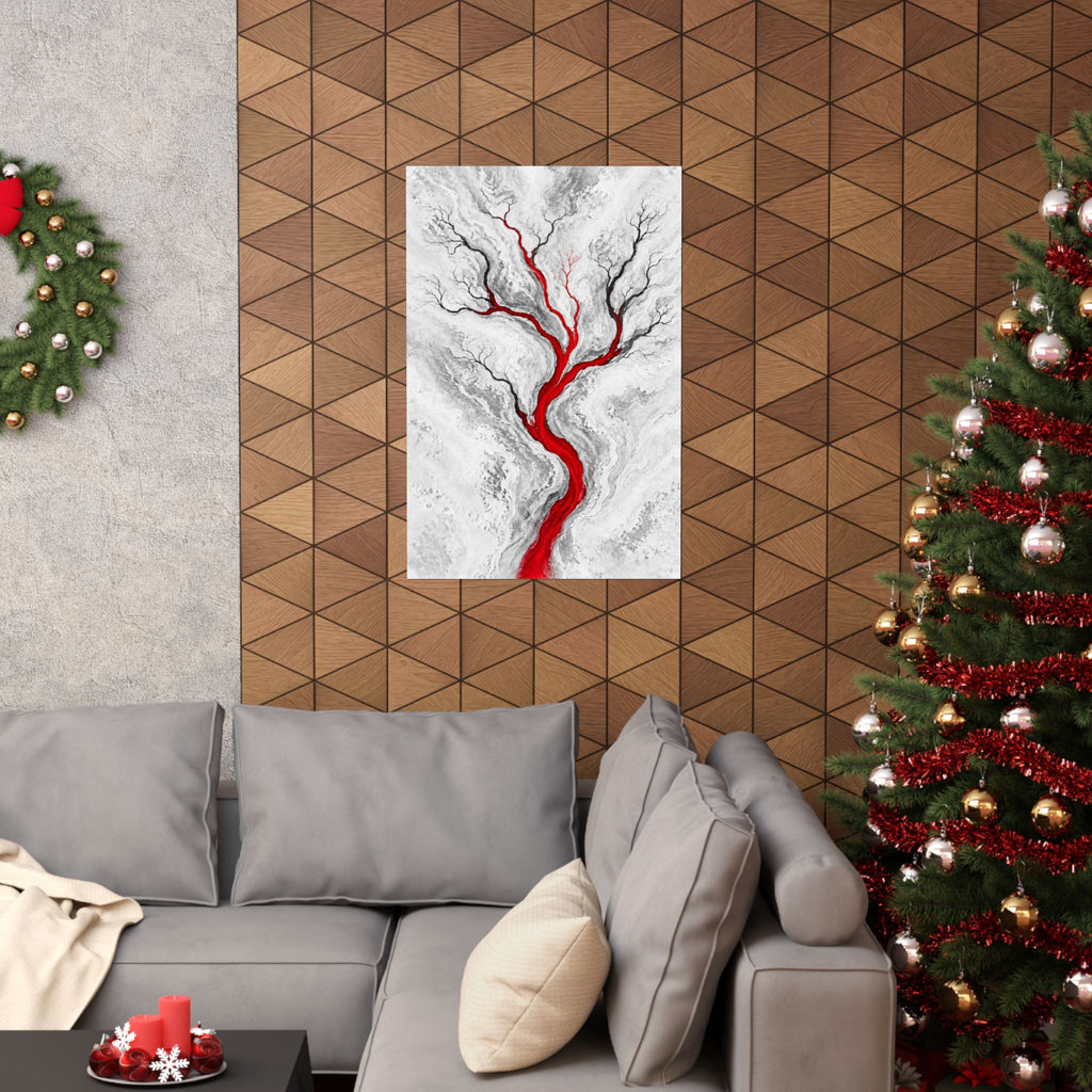 Estuary Lines - Doctor's Office Wall Art | Matte Poster