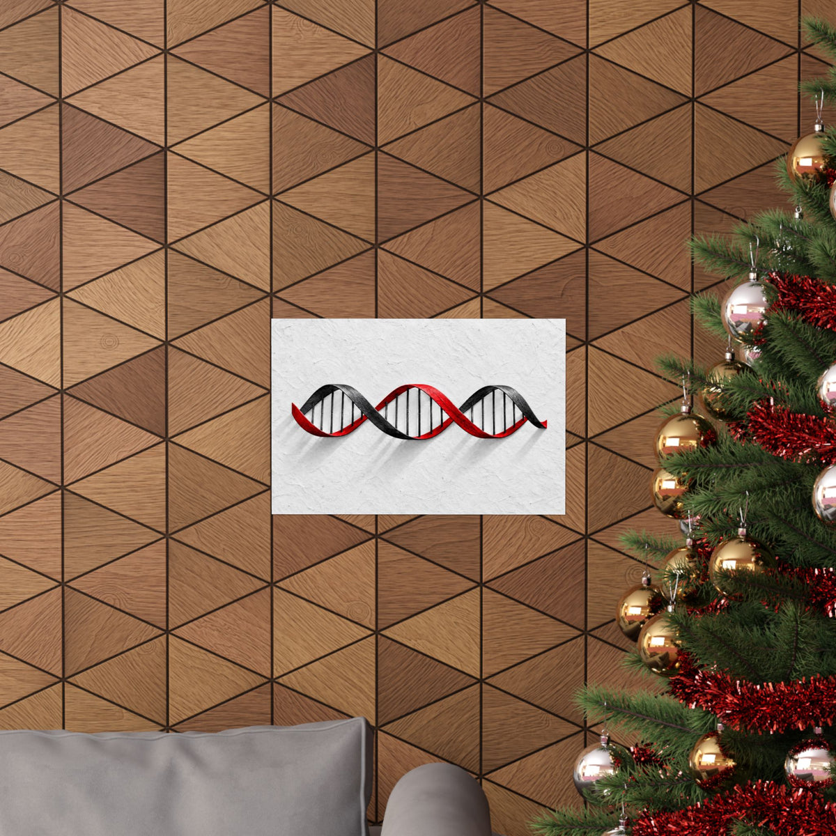 Woven Code - Doctor's Office Wall Art | Matte Poster (Landscape)
