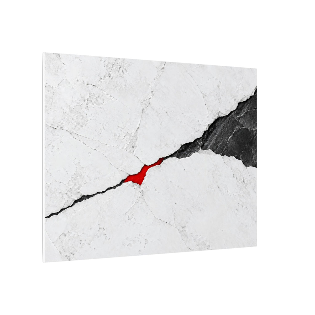 Porcelain Fault - Professional Office Wall Art | Canvas (Landscape)