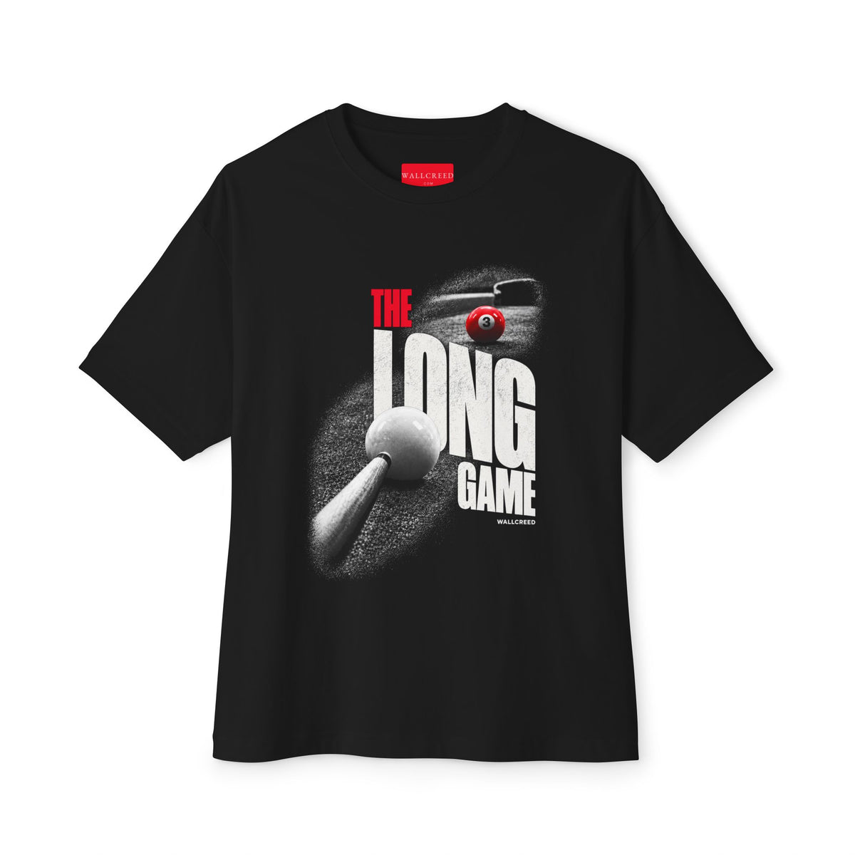 The Long Game | Heavyweight Tee (Front + Back)