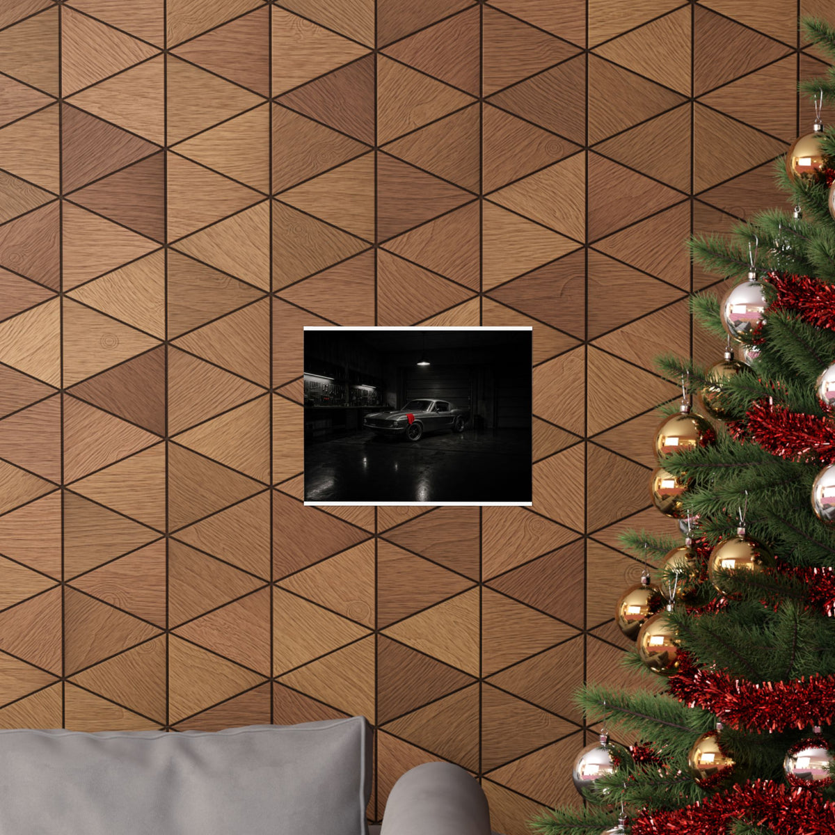 Private Sanctuary - Garage Wall Art | Matte Poster (Landscape)