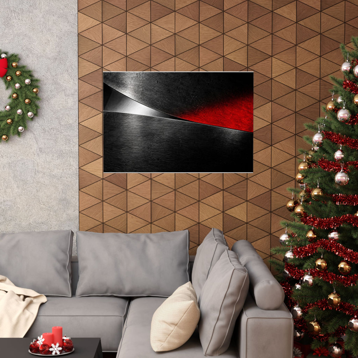 Shear and Light - Professional Office Wall Art | Matte Poster (Landscape)