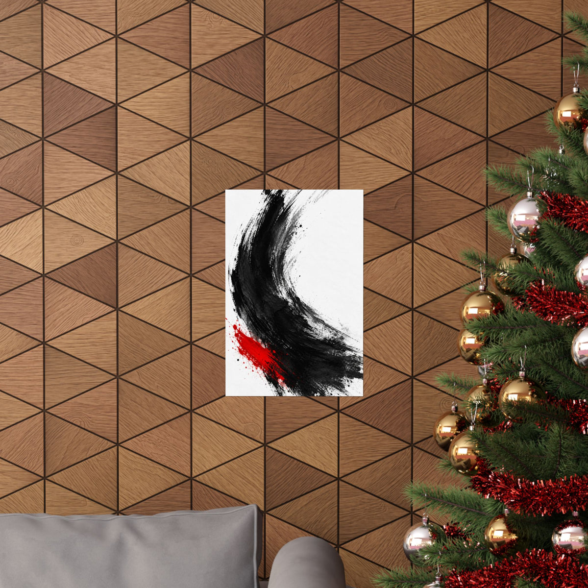 Measured Current - Professional Office Wall Art | Matte Poster