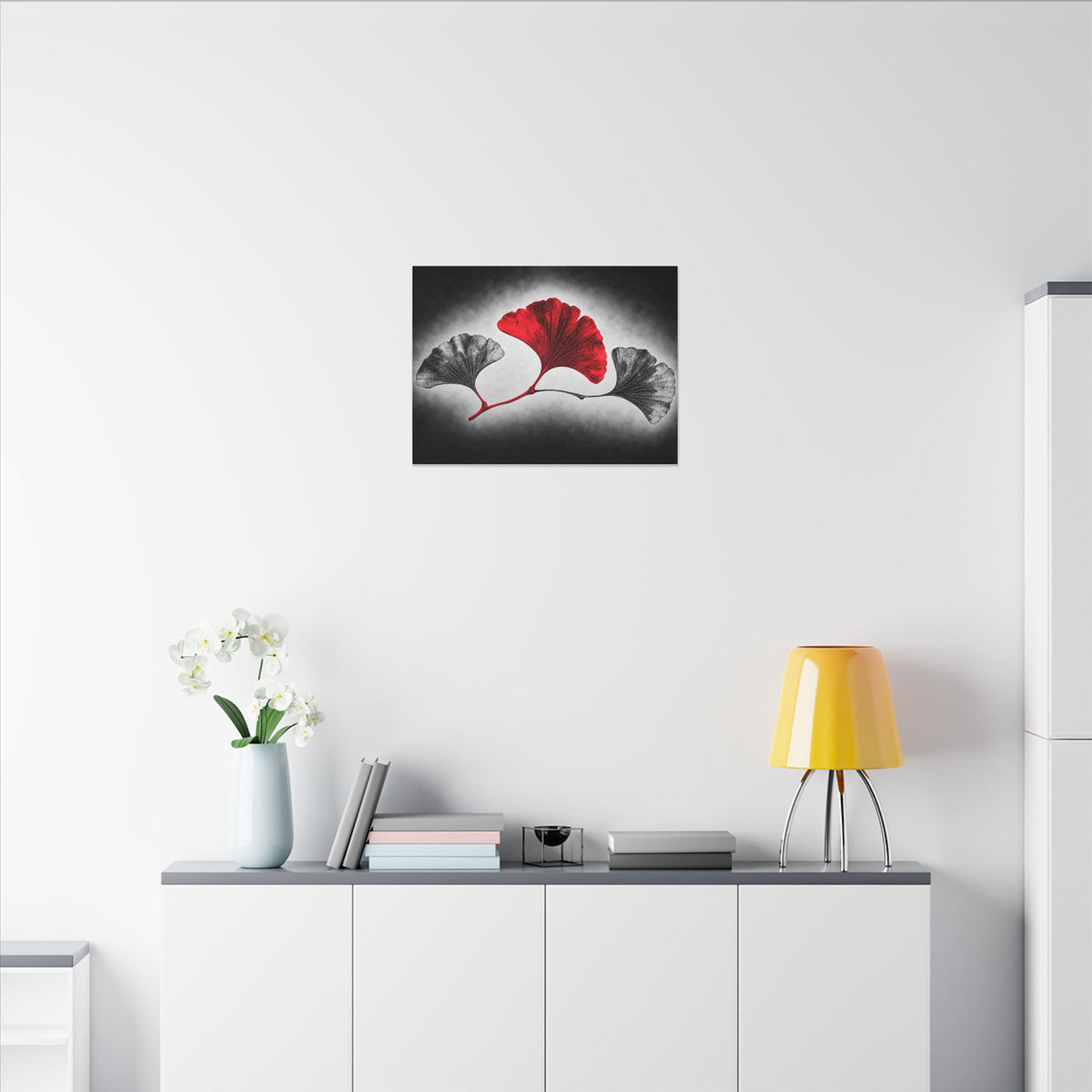 Ginkgo Interval - Doctor's Office Wall Art | Canvas (Landscape)