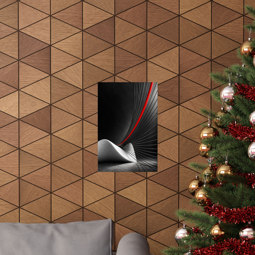Tensile Field - Professional Office Wall Art | Matte Poster