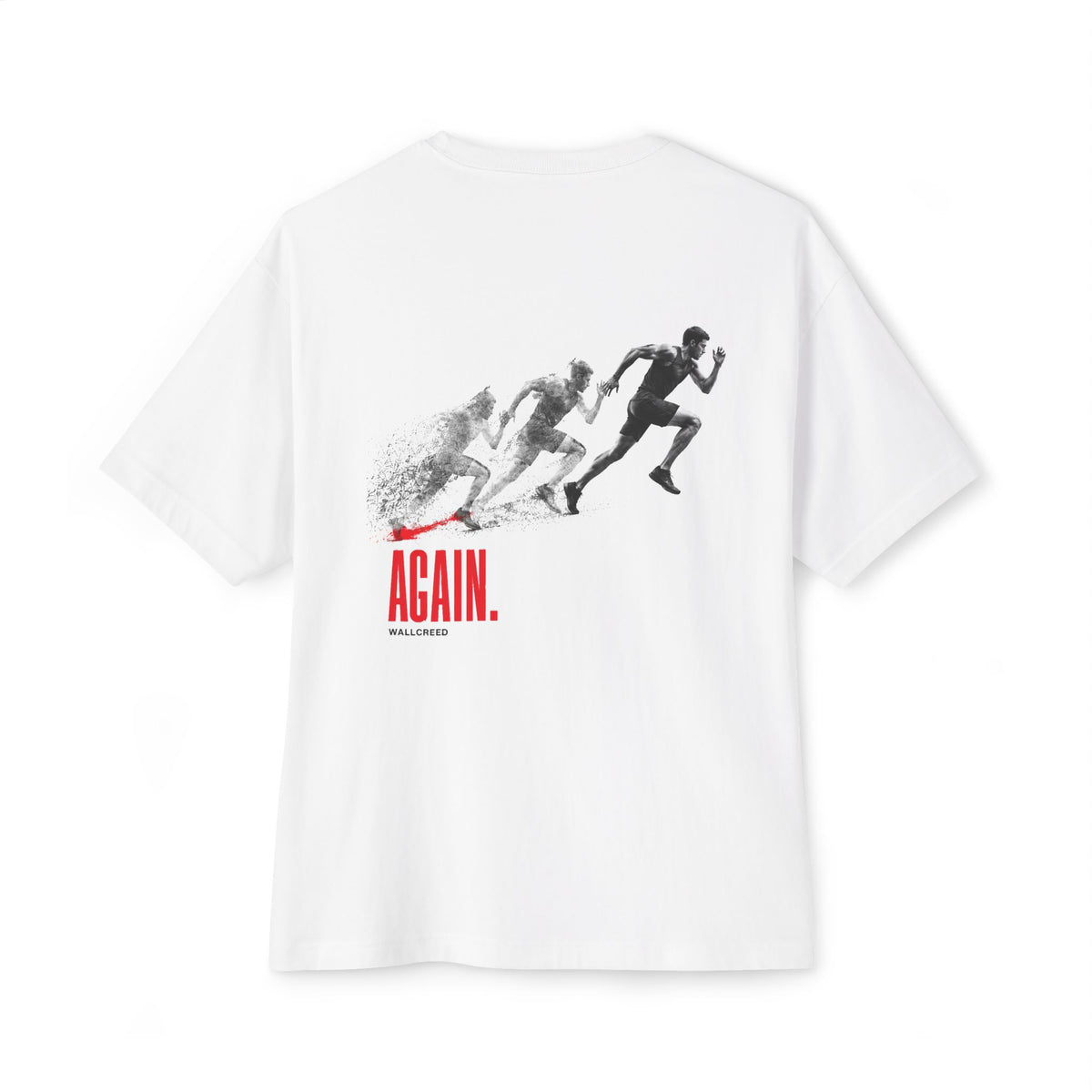 Again | Heavyweight Tee (Front + Back)
