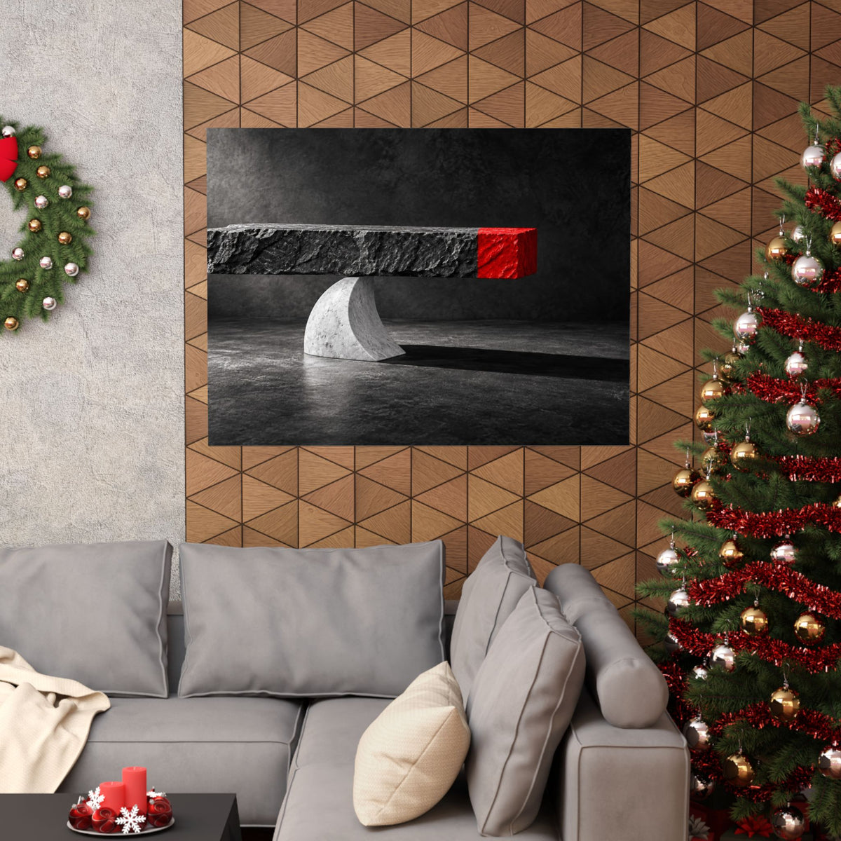 Counterpoise - Professional Office Wall Art | Matte Poster (Landscape)