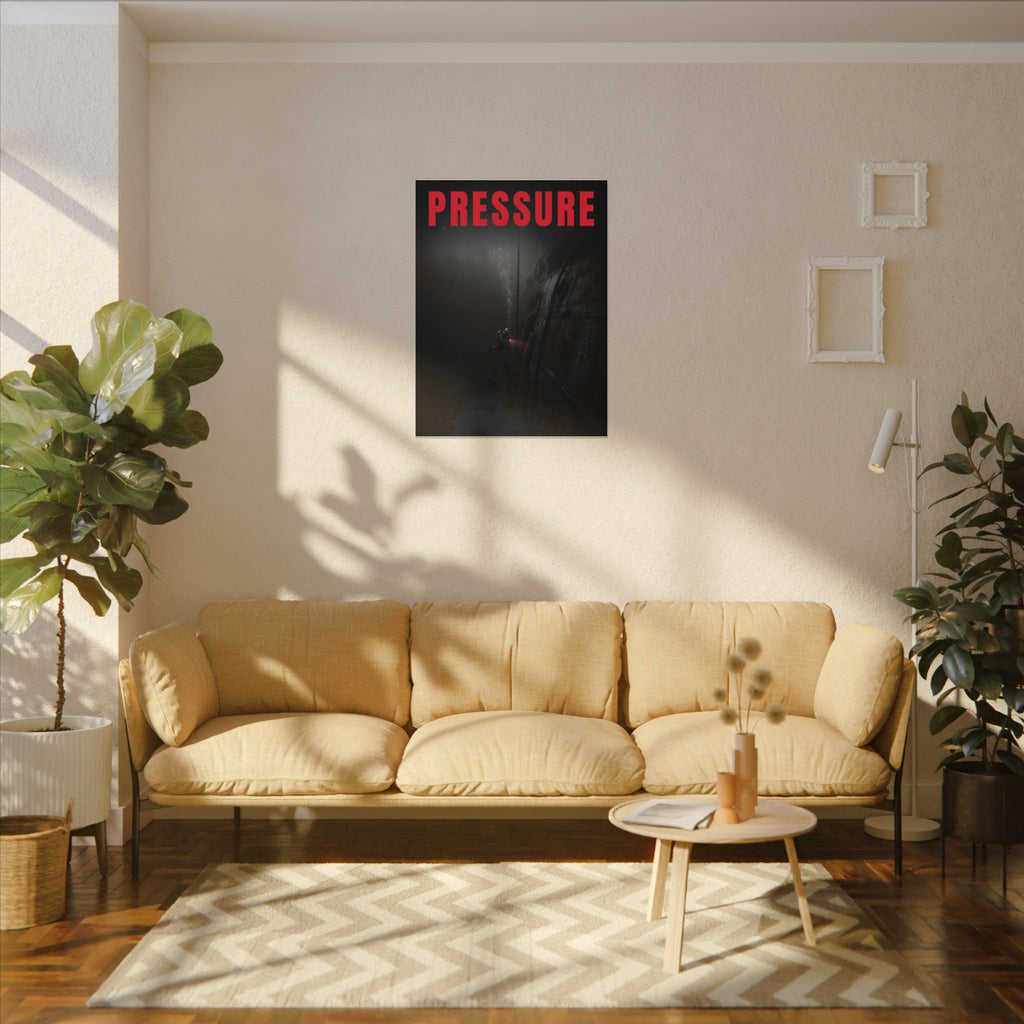 Control the Pressure - Gym Wall Art | Canvas