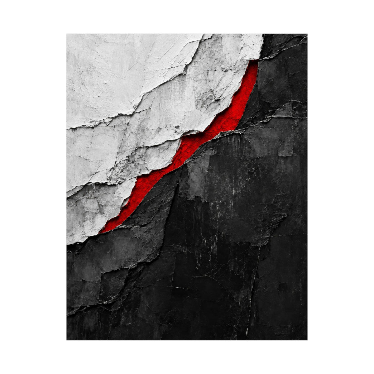 Strata of Silence - Professional Office Wall Art | Matte Poster